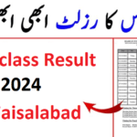 Faisalabad Board 12th Class Result 2024 Check by Roll Number